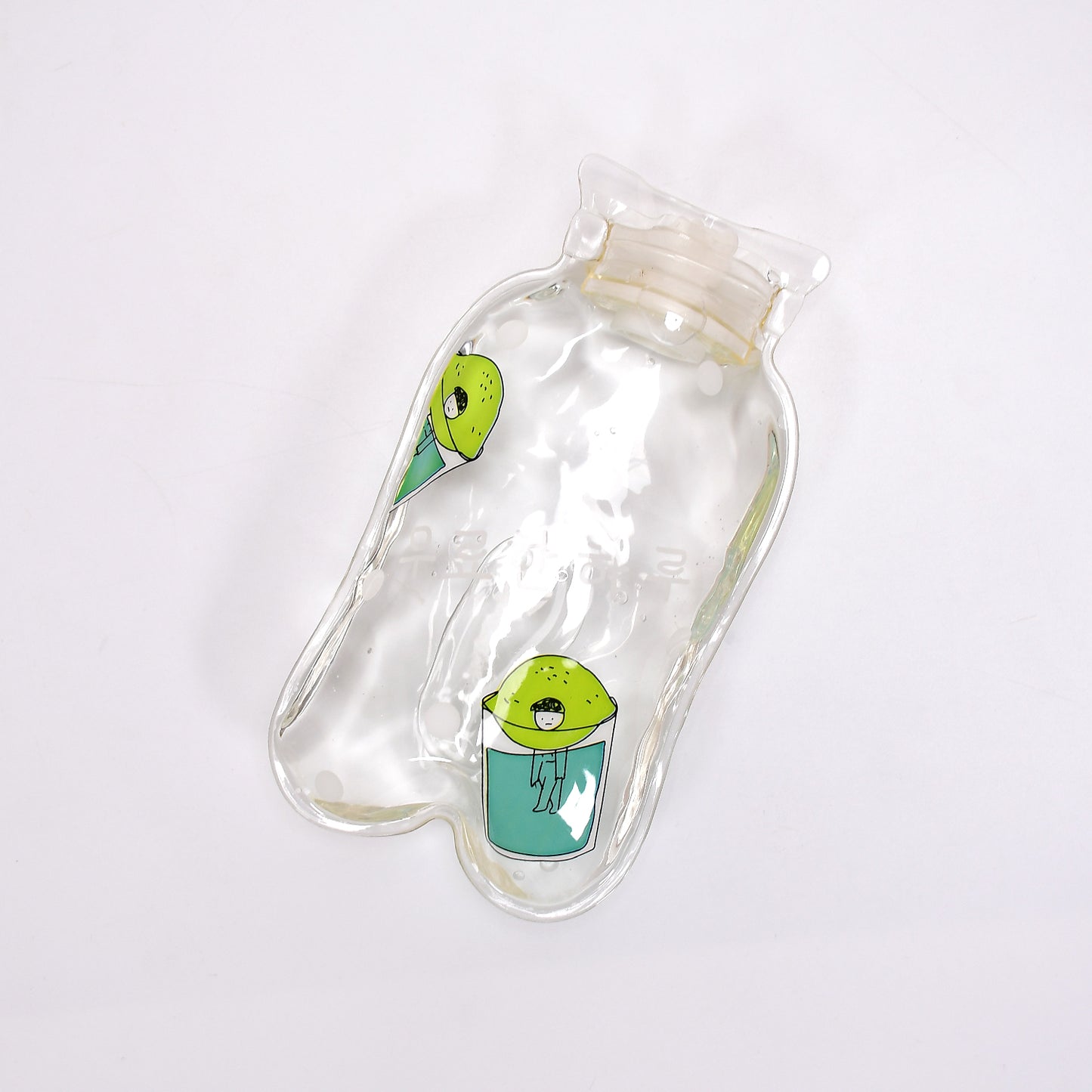 Transparent Multi Design Small Hot Water Bag With Cover For Pain Relief Neck Shoulder Pain And Hand Feet Warmer Menstrual Cramps.