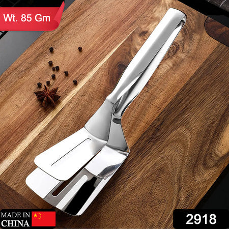 Multifunction Cooking Serving Turner Frying Food Tong. Stainless Steel Steak Clip Clamp Bbq Kitchen Tong.