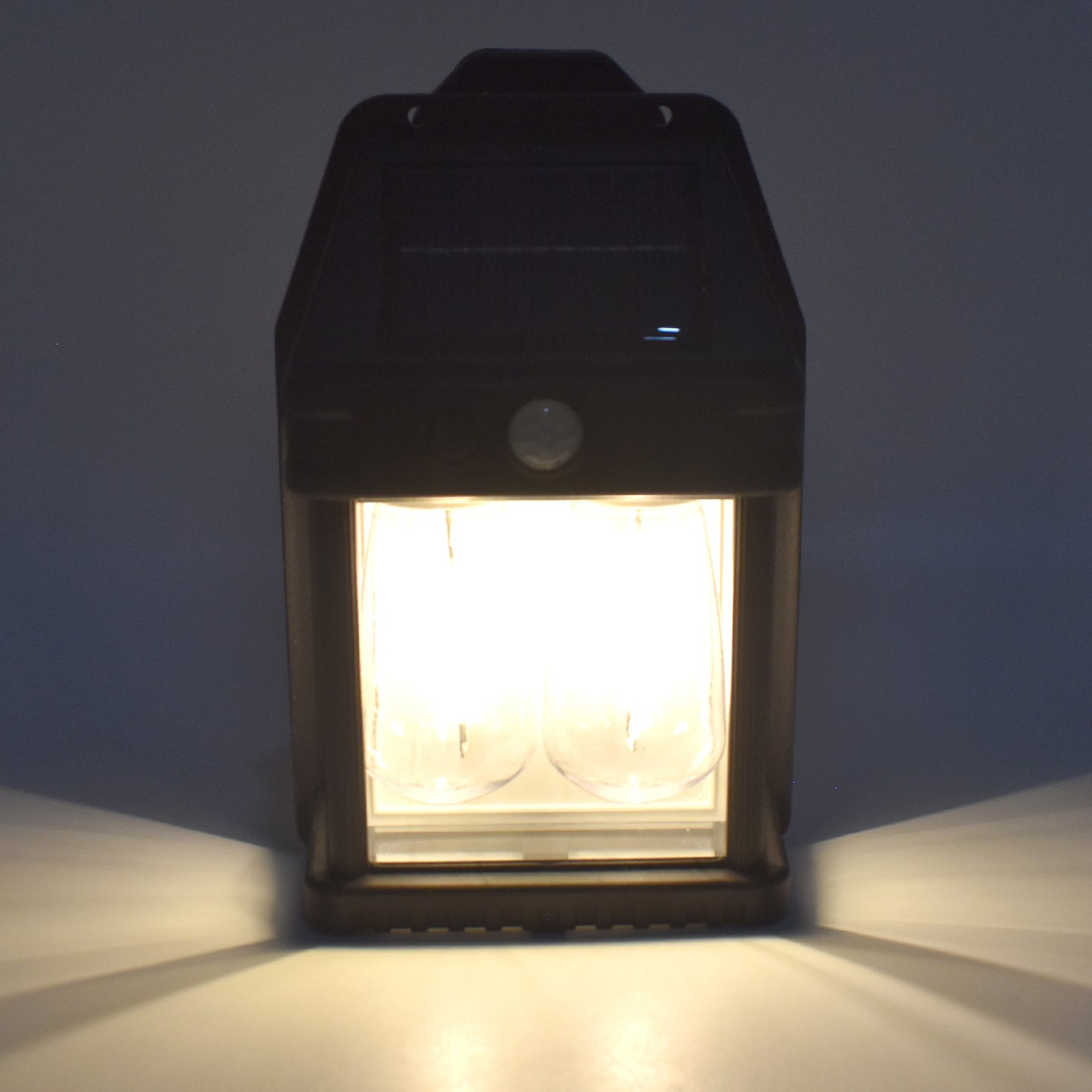 18Wsolar Wall Double Lights Lamp With 2 Modes Motion Sensor (1 Pc)