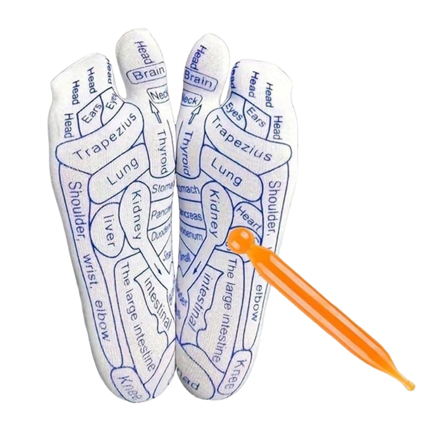 Fullreflexology Acupressure Therapy Socks Set (1 Set)