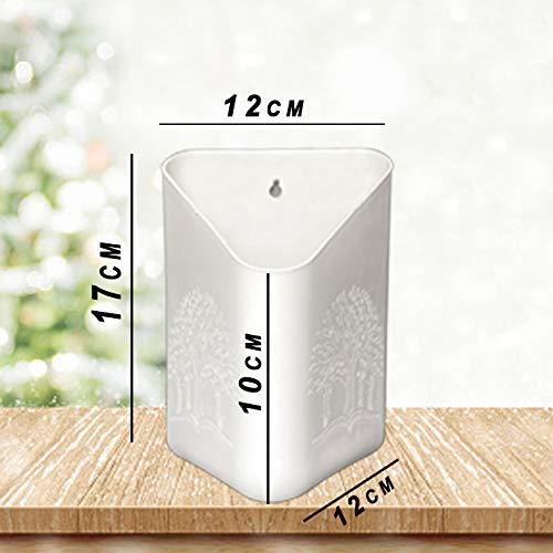 Plastic Vertical Hanging Planter Pot Multicolour