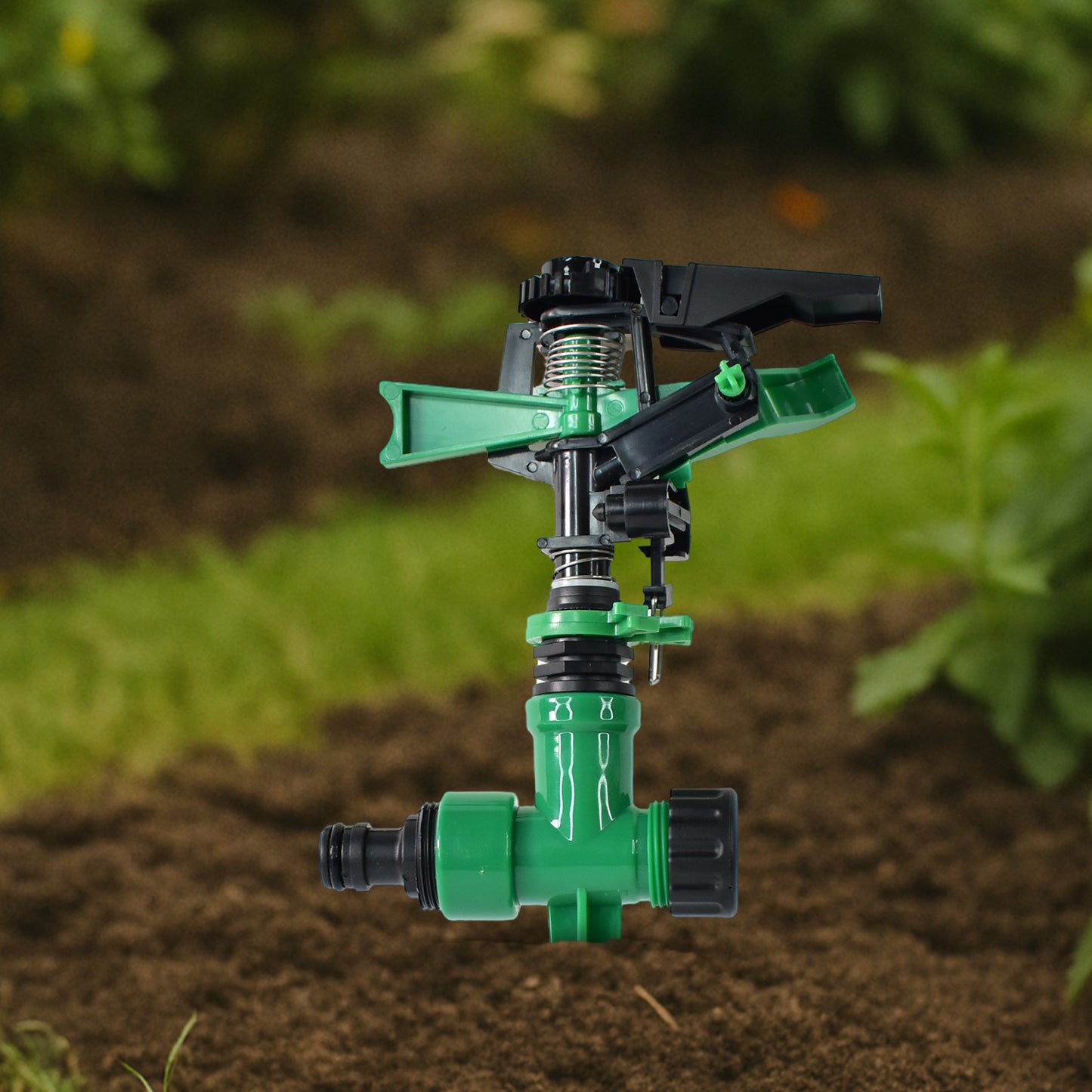 360Degree Rotating Garden Impact Sprinkler (1 Pc)