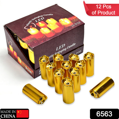 Big Swinging Candle 12Pcs For Wedding Decoration And Birthday Party