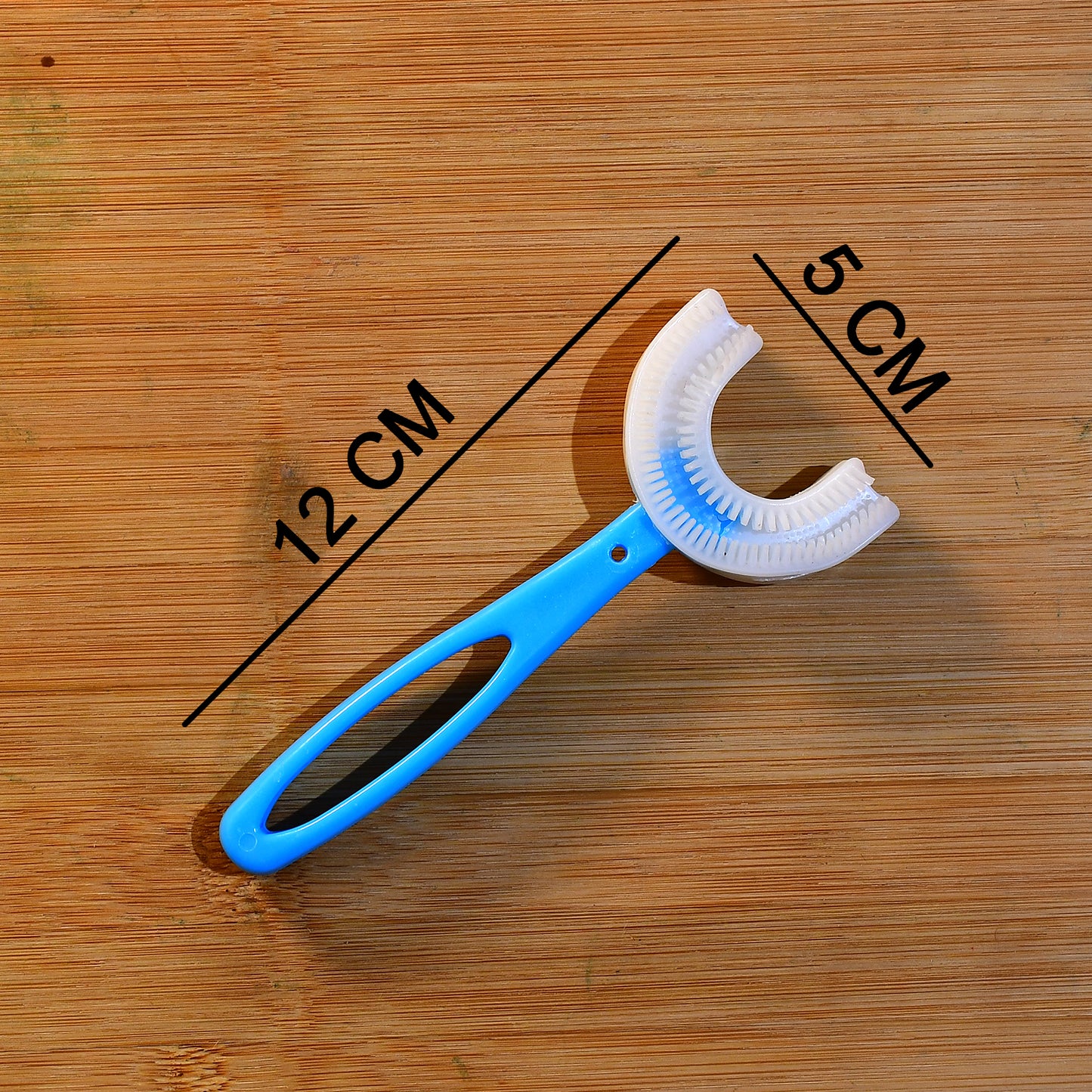 U-Shaped Toothbrush For Kids Manual Whitening Toothbrush Silicone Brush Head For Kids Children Infant Toothbrush For 2-6 Years