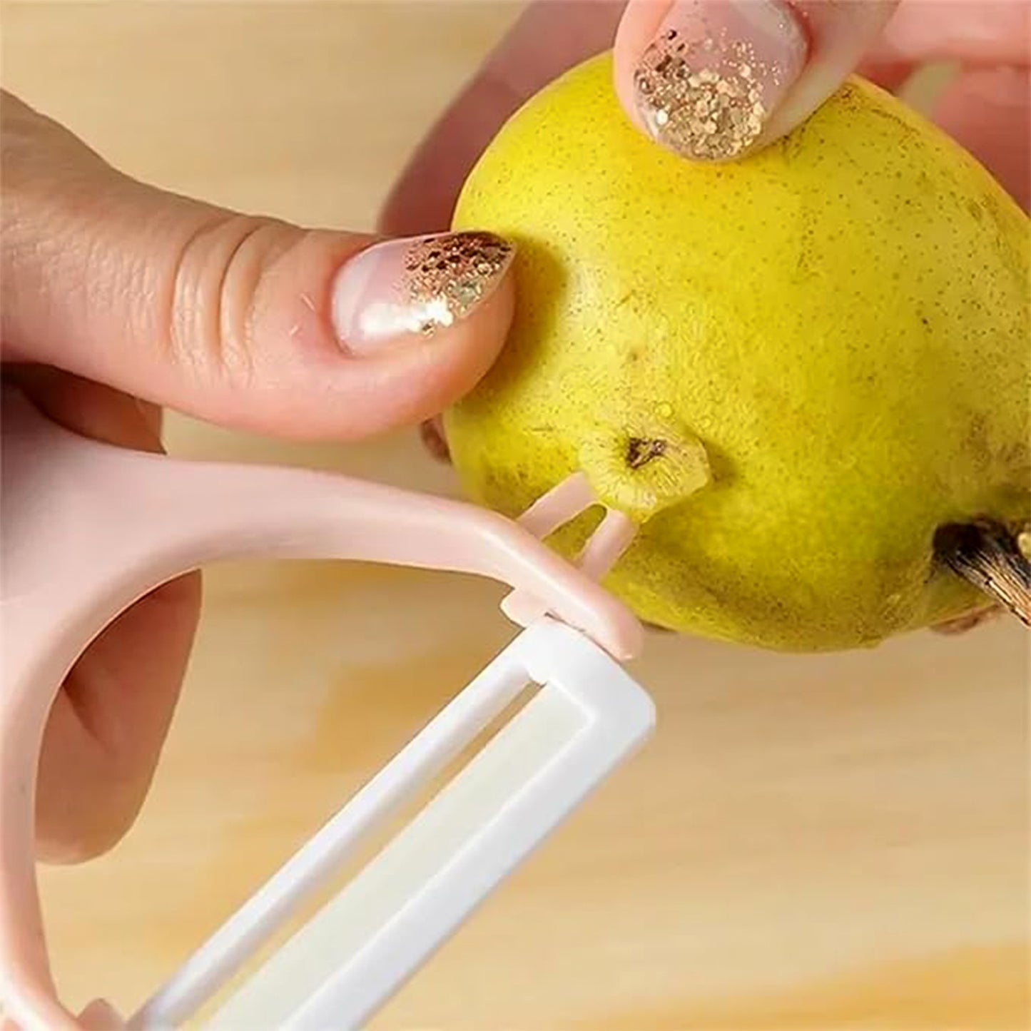 Stainless Steel Blade Peeler Universal Peeler For Professional And Household Kitchen Peeler (1 Pc)