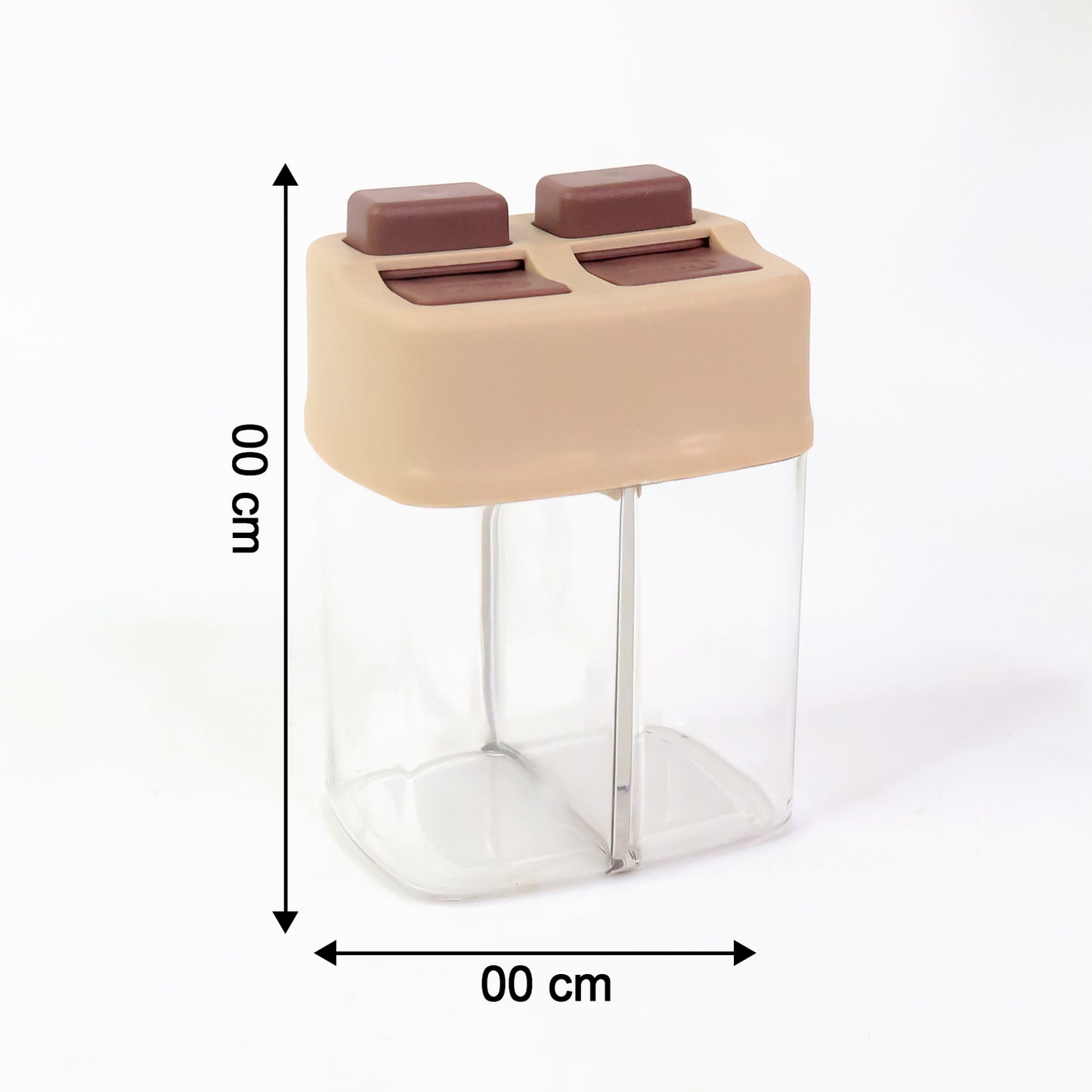 Ritupremium 2-In-1 Salt And Pepper Dispenser
