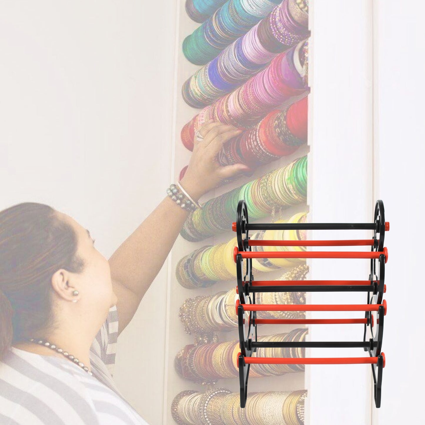 Bangle Stand 3 Step Bangle Storage Organizer Suitable For Display Home