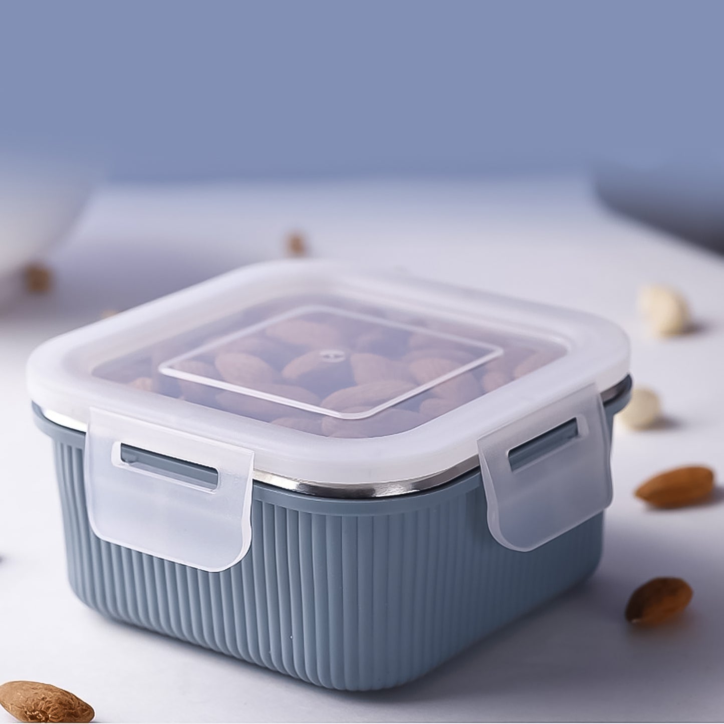 Apexvictor Square Food Storage Container (400 Ml 1 Pc)