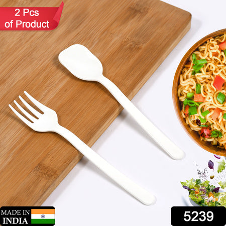 Plastic Forks Spoon Cutlery-Utensils Parties Dinners Catering Services Family Gatherings ( Pack Of 2)
