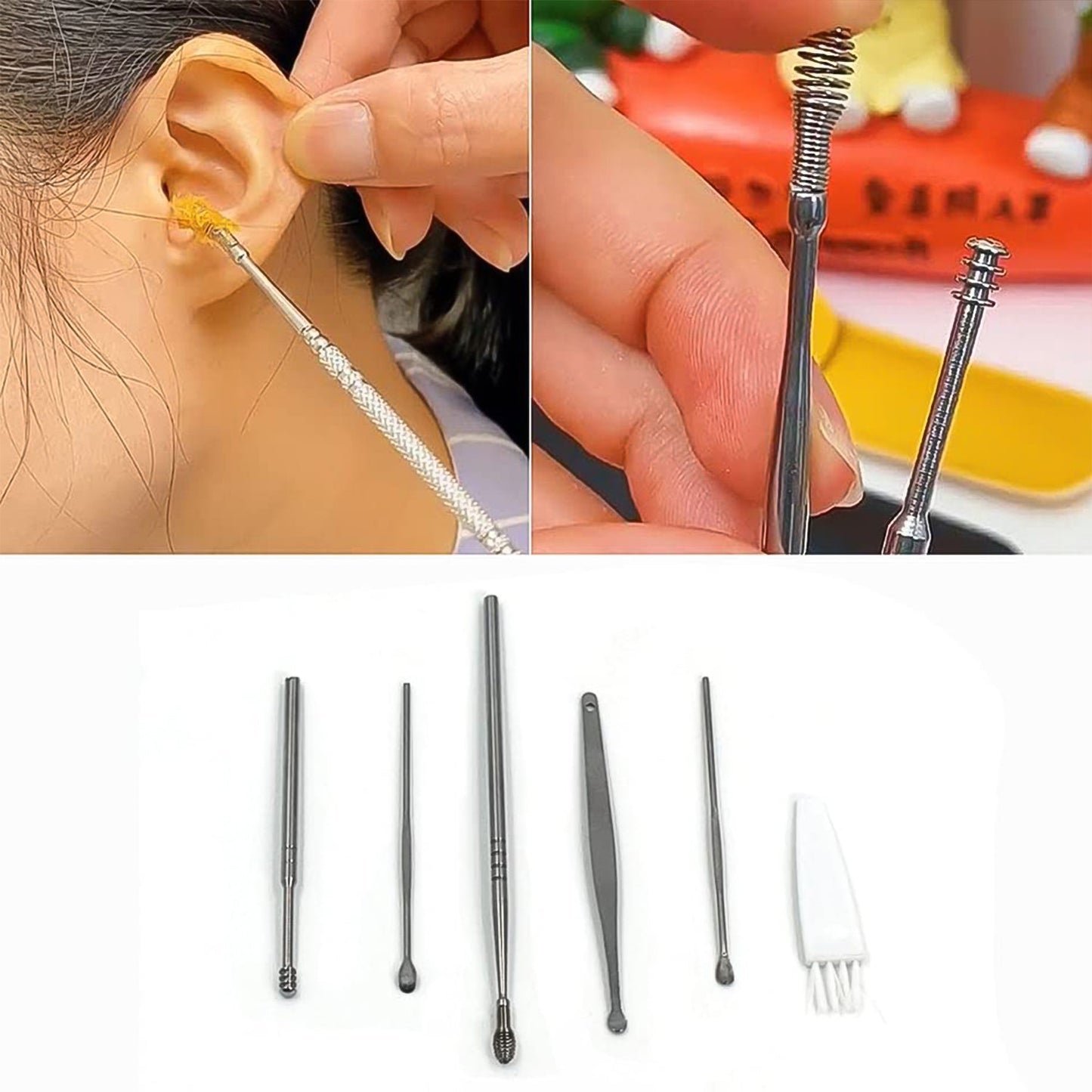 Small6 Pcs Earwax Removal Kit