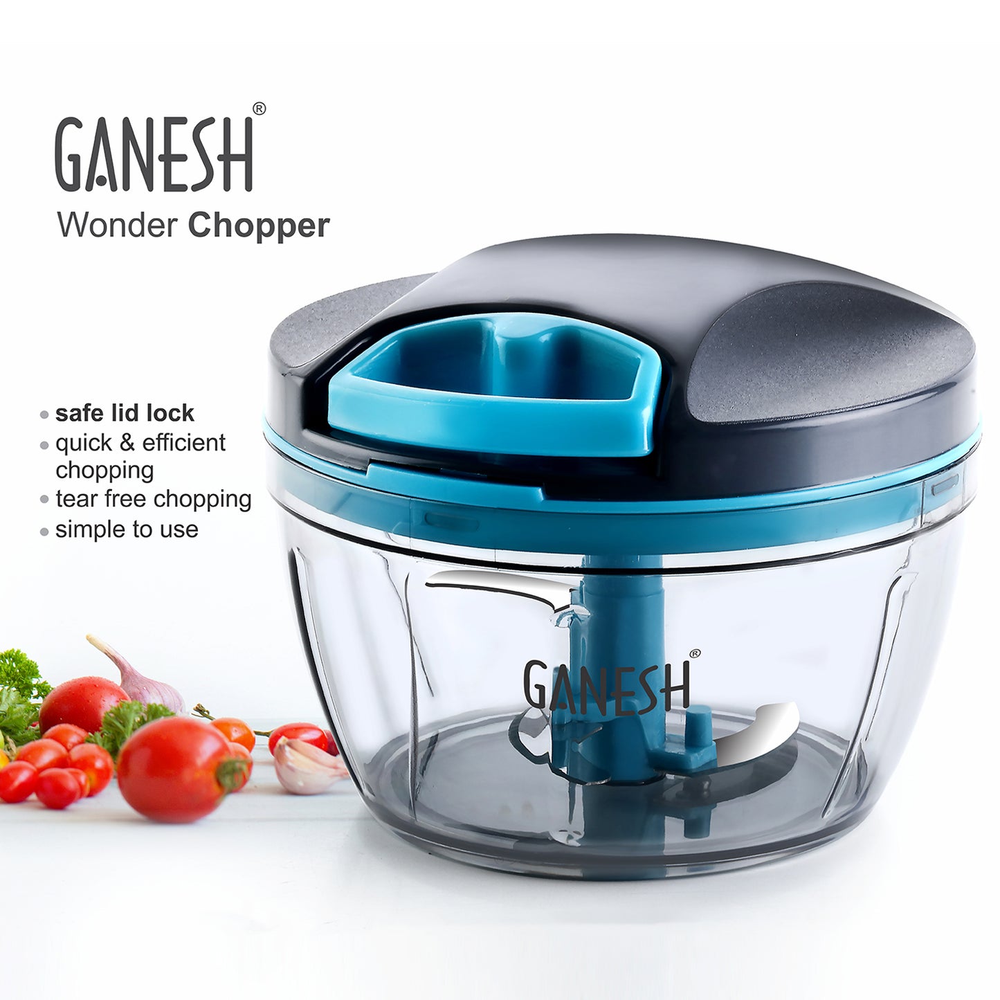 Ganesh Wonder Chopper Grey (470Ml)