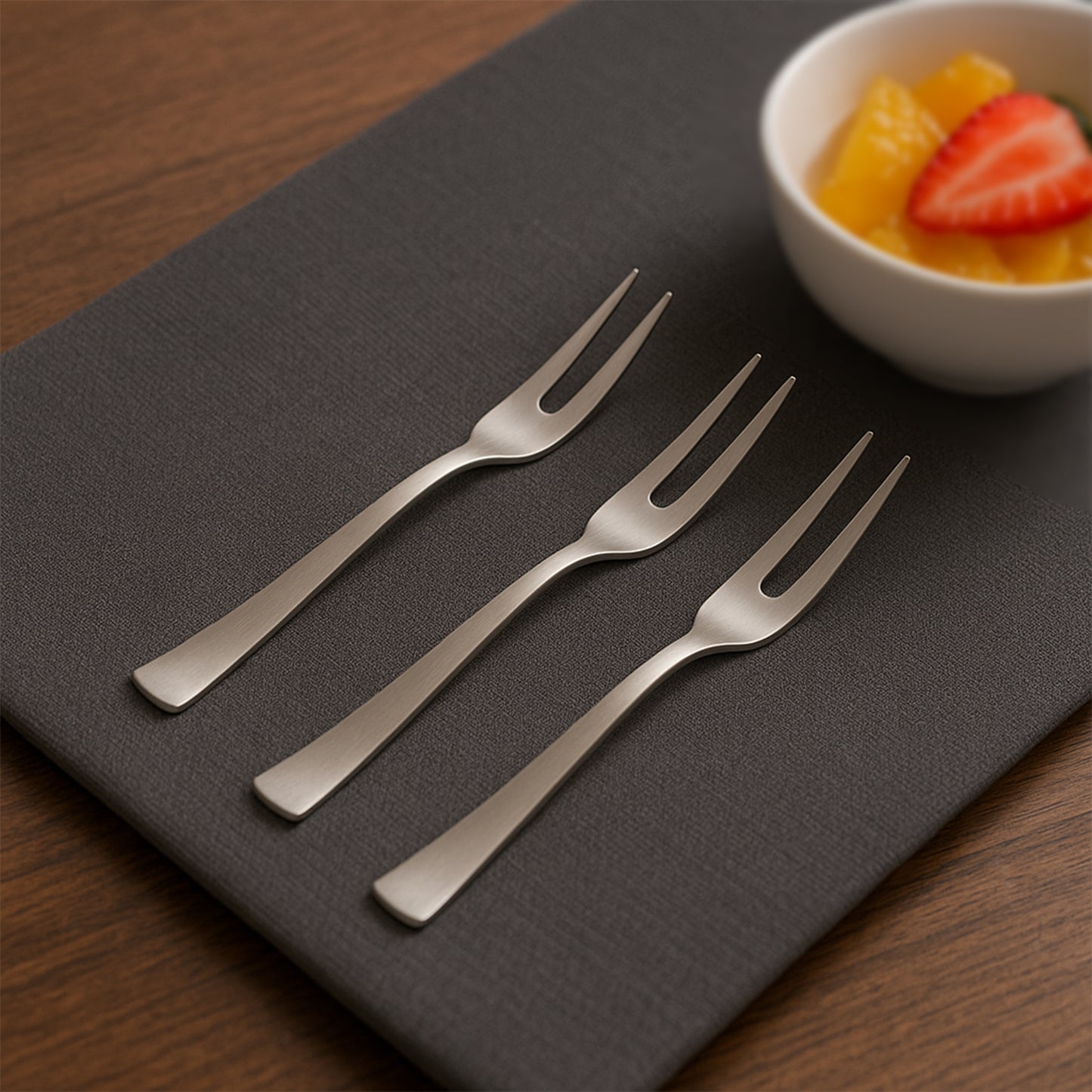 Apex6 In 1 Stainless Steel Fruit Fork (1 Set)