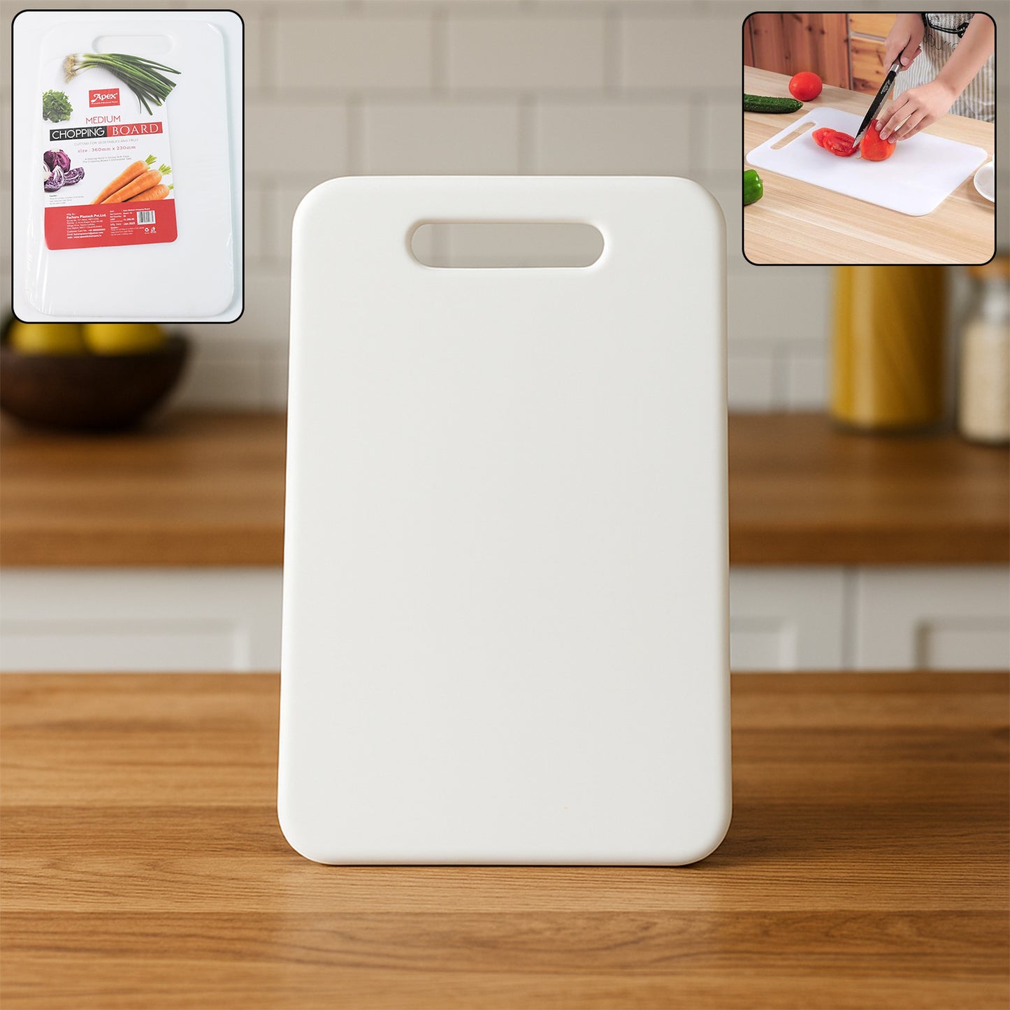 Apexmedium Plastic Chopping Board (3623 Cm 1 Pc)