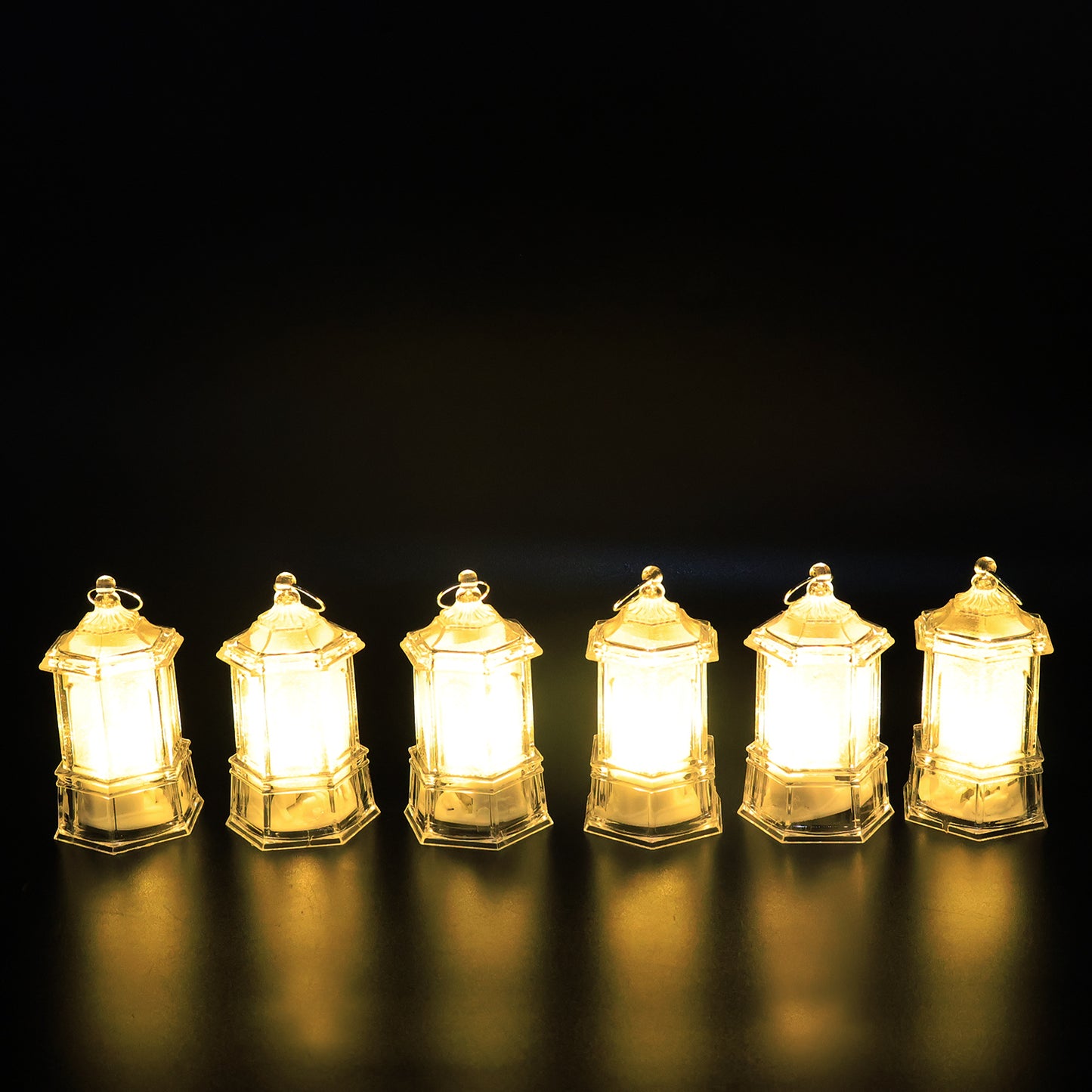 Set Of 24 Led Decorative Lantern Lights Candle