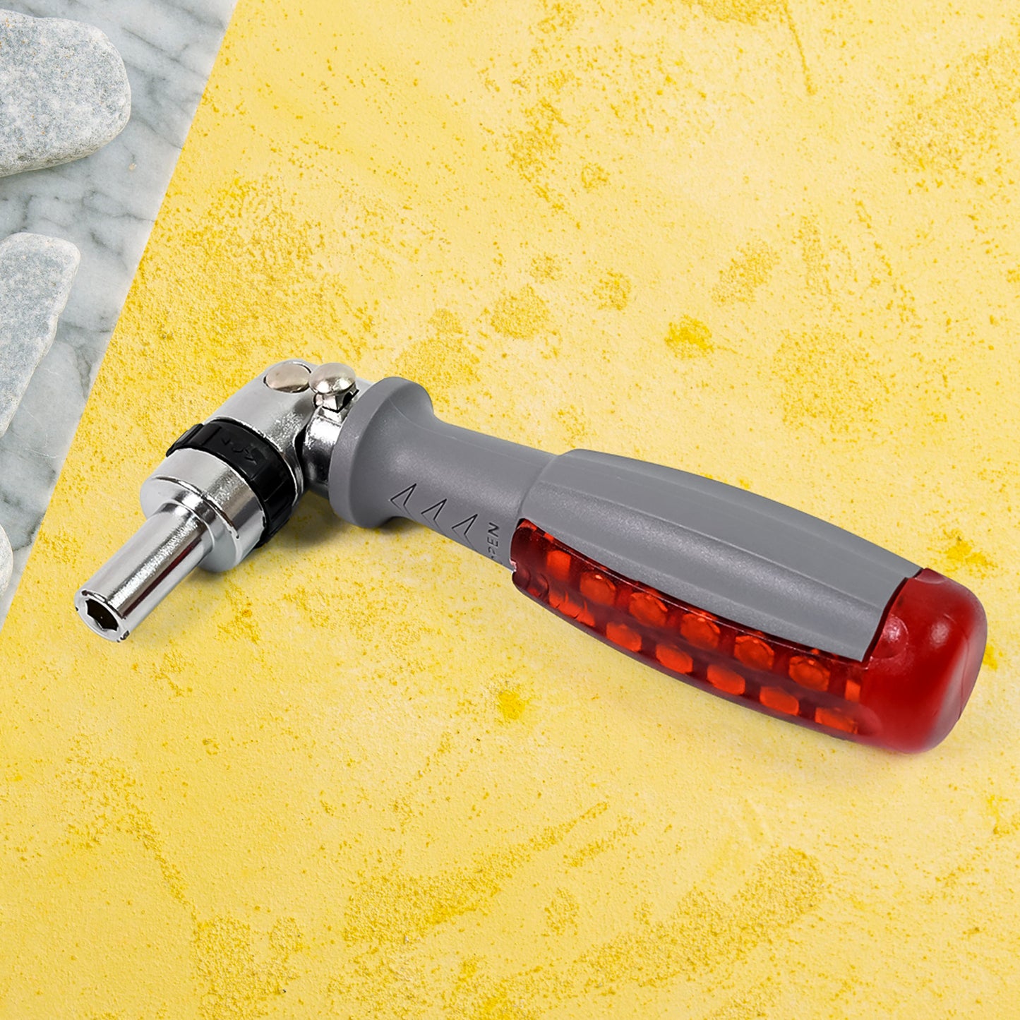 Multibits Ratchet Screwdriver Set Adjustable Angle Two-Way Ratcheting Screwdriver (1 Set)