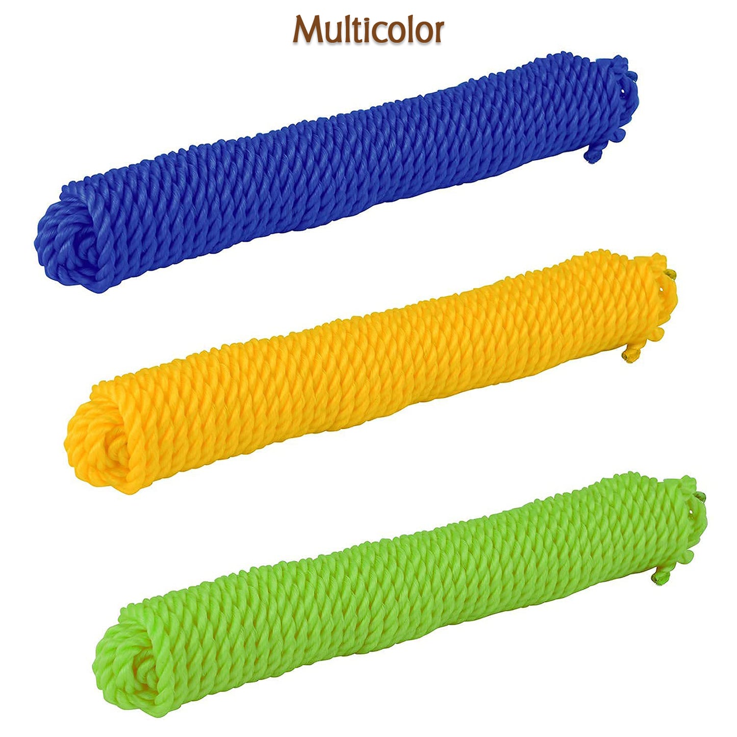 3Meter Heavy Duty Laundry Drying Clothesline Rope Portable Travel Nylon Cord Sturdy Clothes Line For Outdoor Camping Indoor Crafting Art Projects
