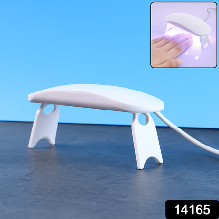 Miniportable Uv Led Nail Lamp For Gel Nail Polish Curing (1 Pc)