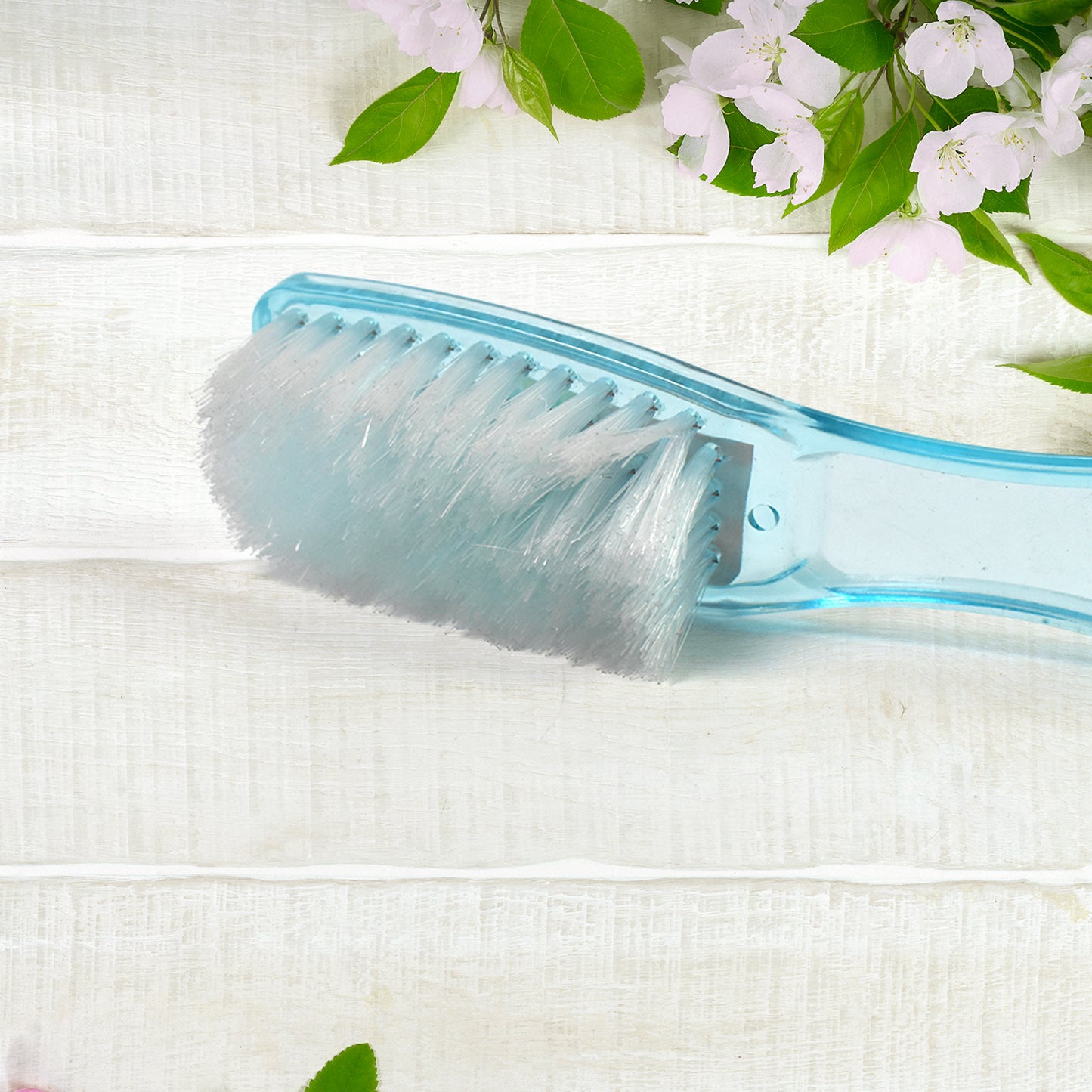 Plastic Handle Shoes Clothes Scrubbing Brush (1 Pc Mix Color 19 Cm)