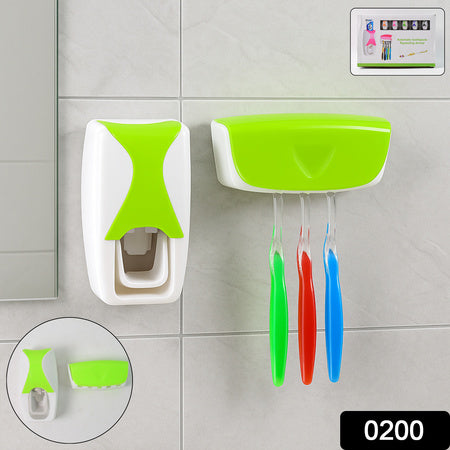 Toothpaste Dispenser Tooth Brush With Toothbrush