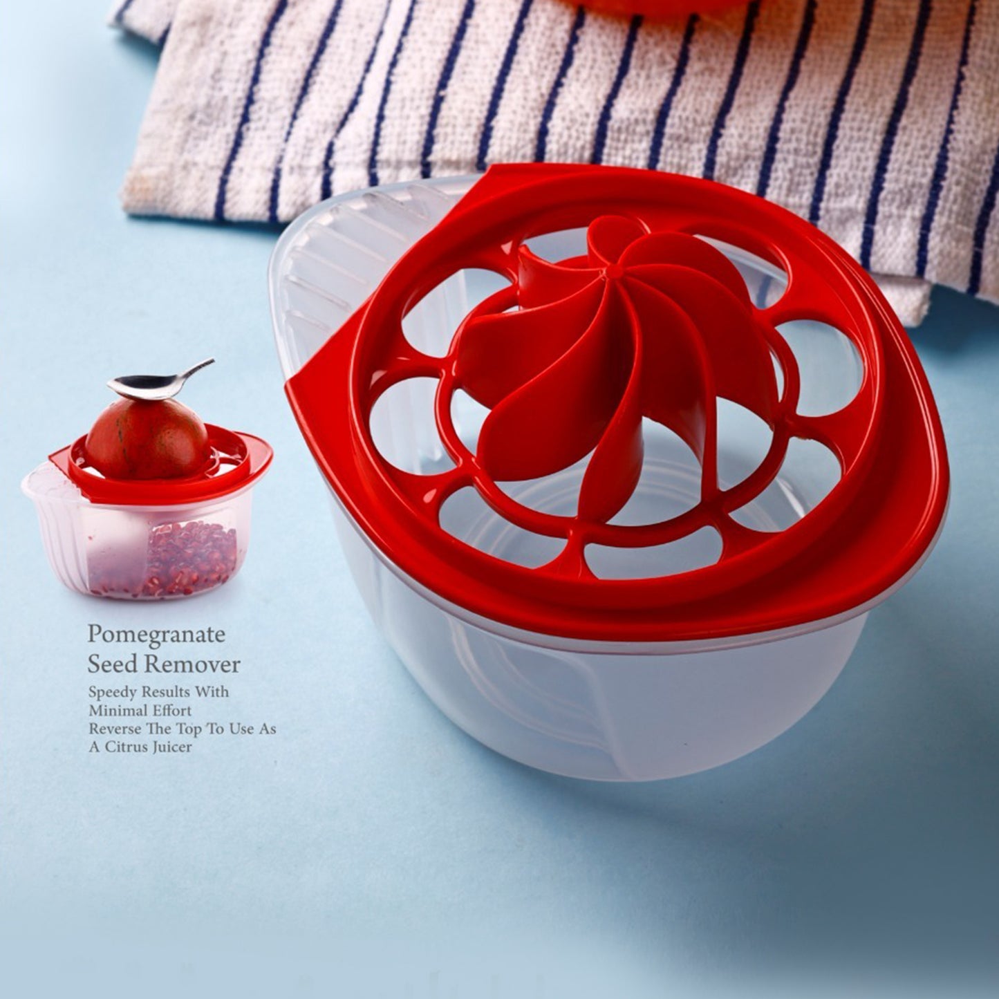 Apexvita Pomegranate Seed Remover Citrus Juicer (2 In 1)