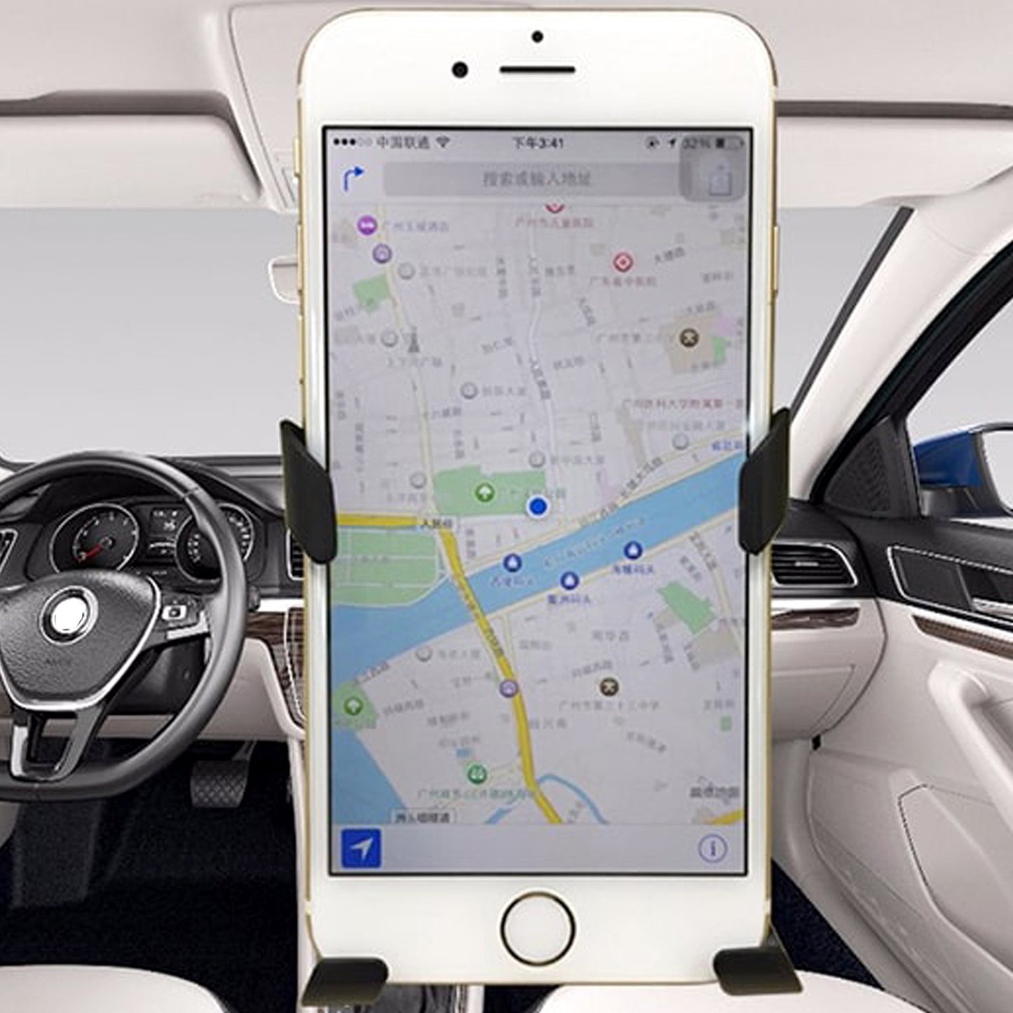 2Pc Car Mount Air Vent Holder