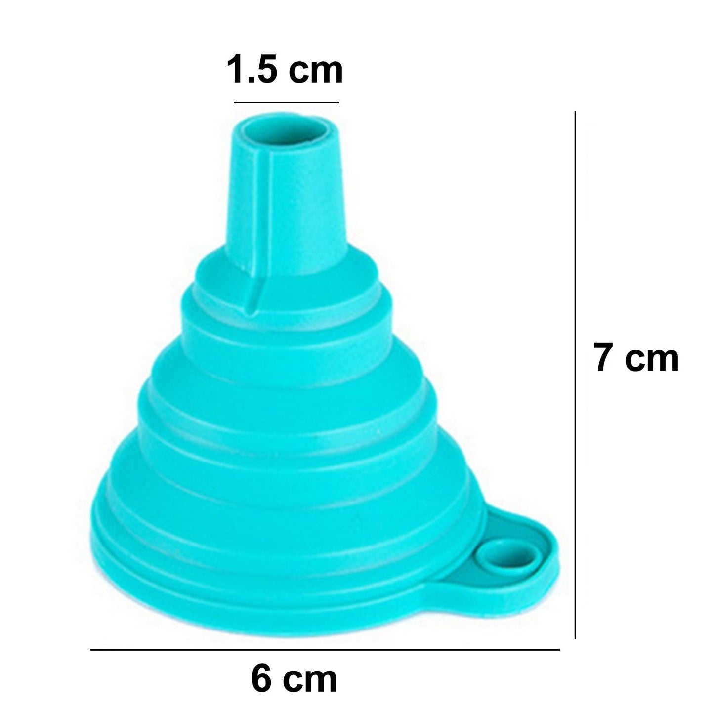 Silicone Funnel For Kitchen Use Oil Pouring Sauce Water Juice