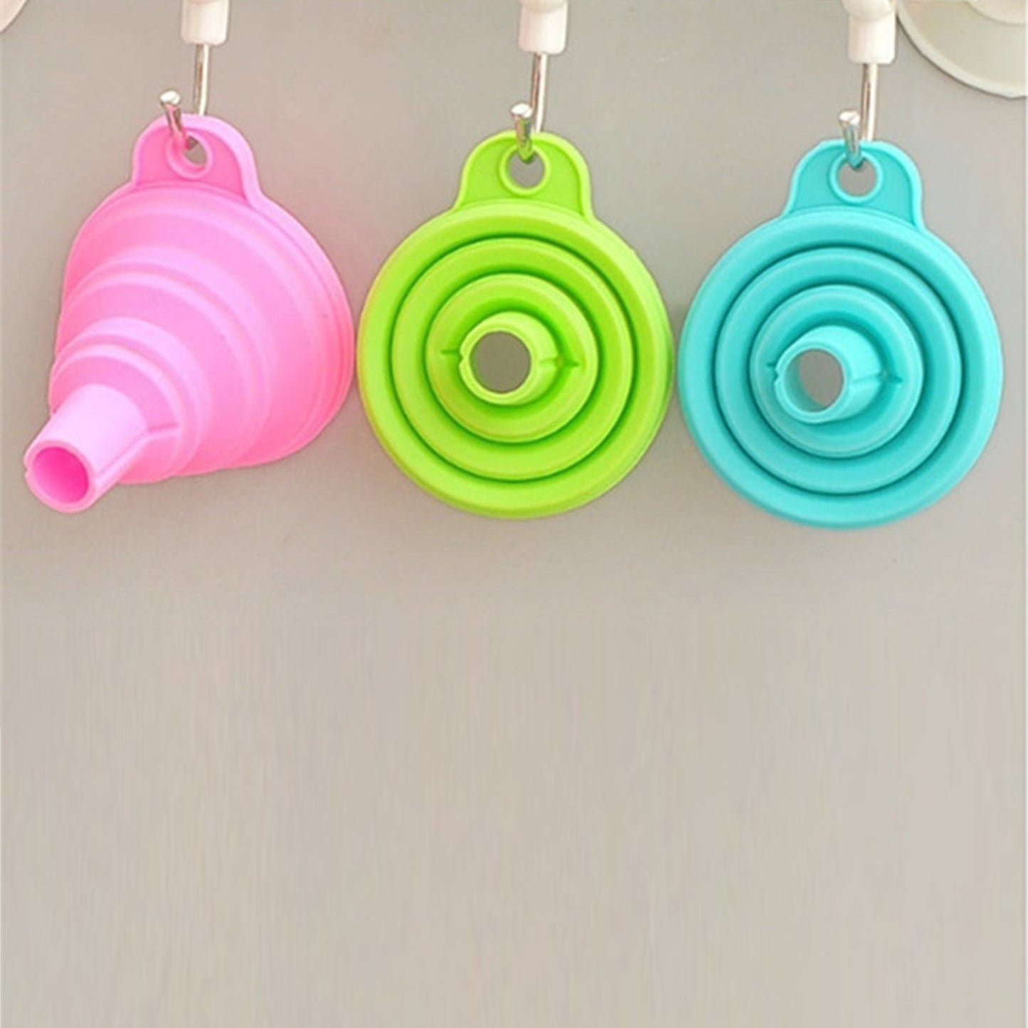 Silicone Funnel For Kitchen Use Oil Pouring Sauce Water Juice