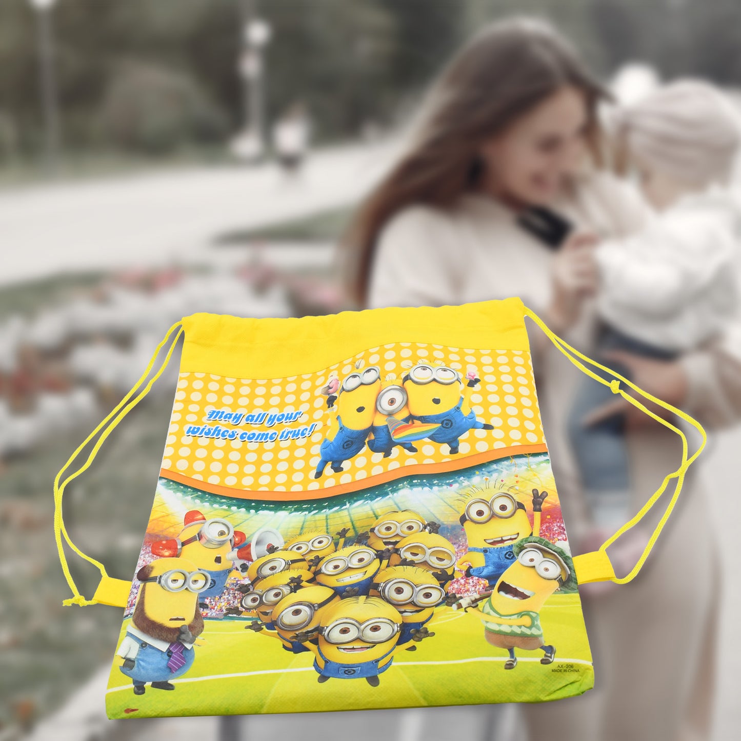 Small Dori Bag For Kids Favour Haversack Bag Birthday Party Return Gift Drawstring Dori Backpack Drawstring Backpack