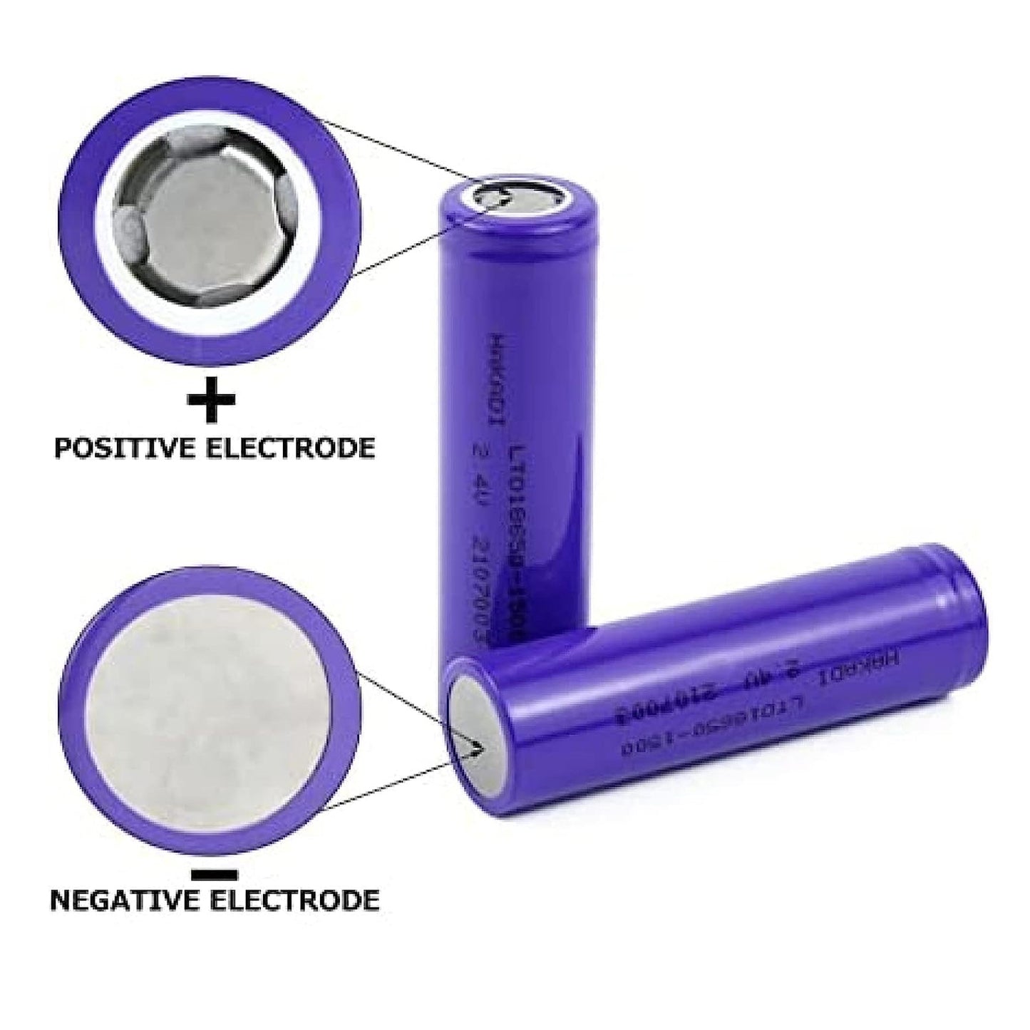 High-Capacity Released Rechargeable Batteries 3.7V 1200Mah Flat Top Lithium Rechargeable Battery (1Pc)