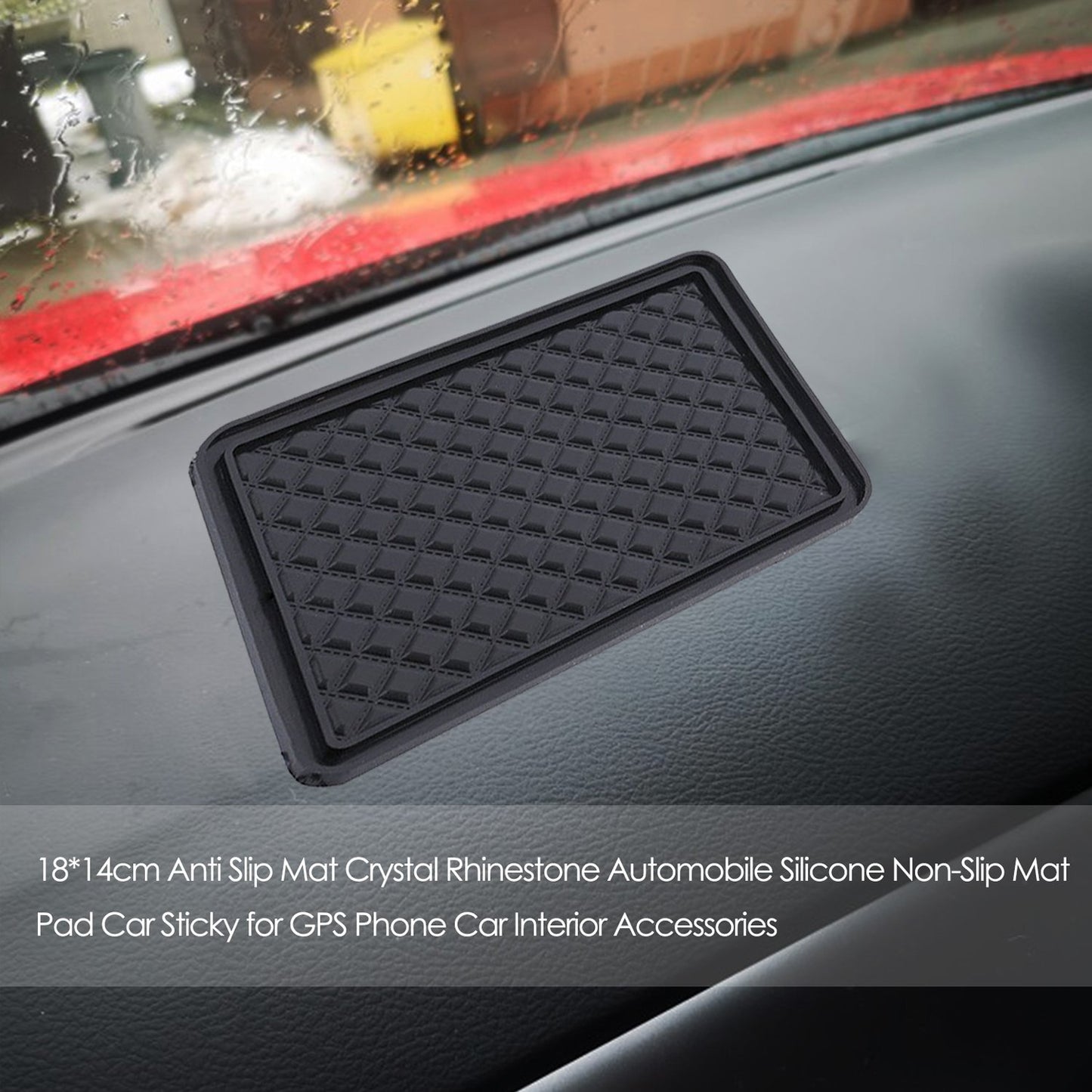 Universal Anti Skidgrass Vinyl Mat Pad (1Pc Only)