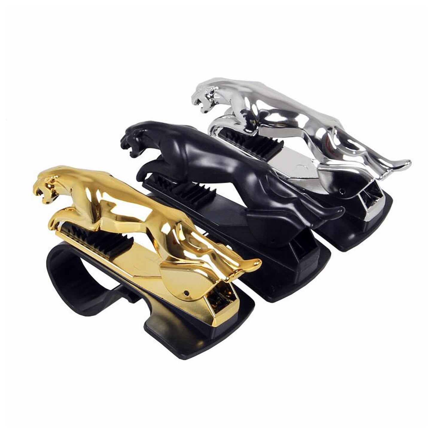 Jaguar Leopard Shape Plastic Phone Clip Mobile Phone Holder For Car Use