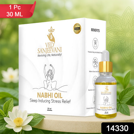 Ved Sanjeevani Nabhi Oil Sleep Inducing Stress Relief (30Ml 1 Pc)