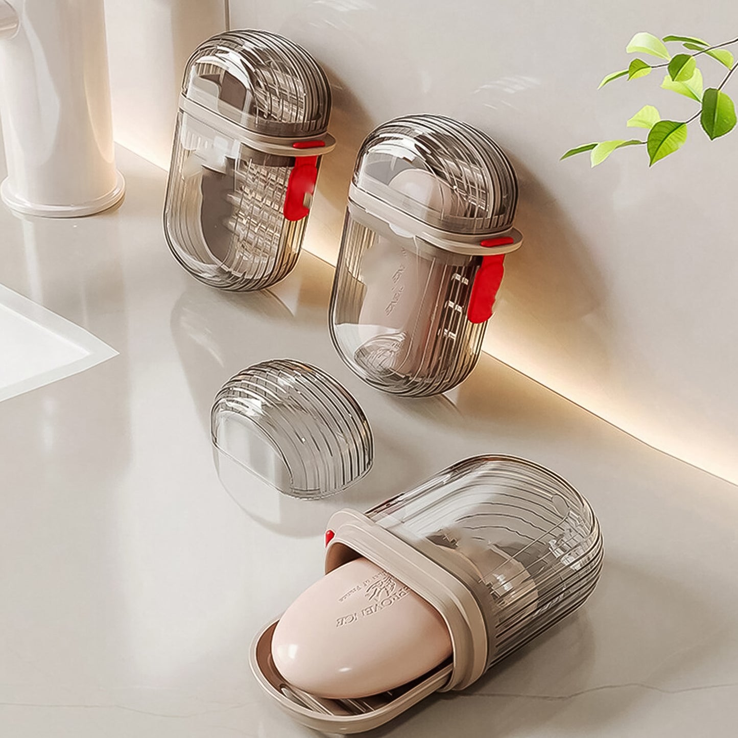 Soap Dishes Soap Box Travel (1 Pc With Color Box)