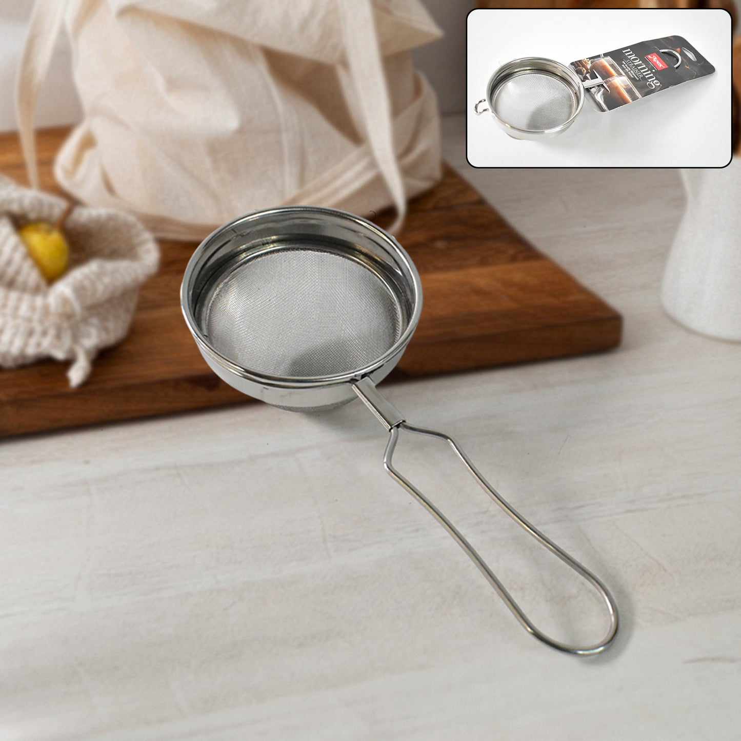 Apexmorning Stainless Steel Tea And Coffee Strainer