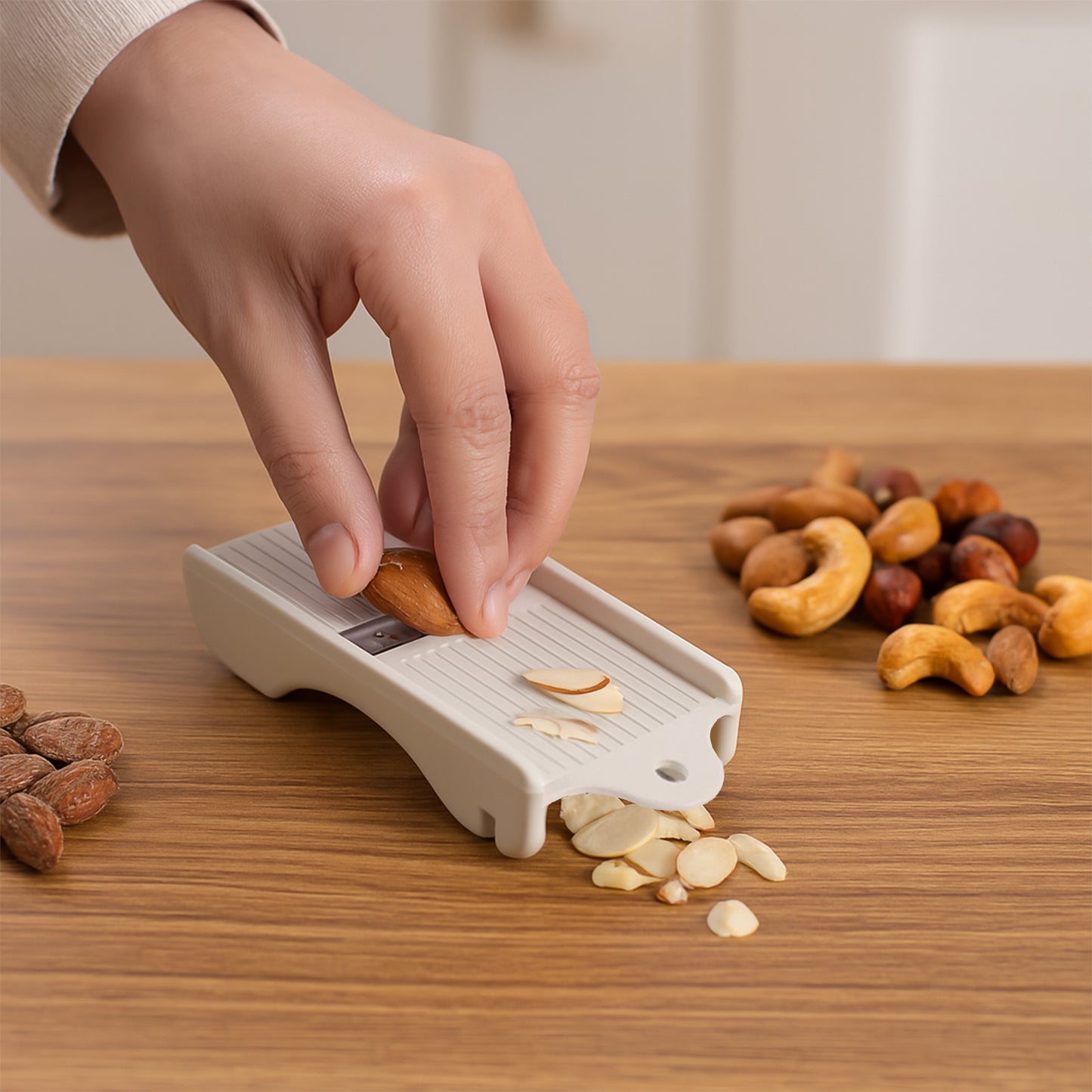 Ligermultipurpose Dry Fruit Slicer Ginger (1 Pc)