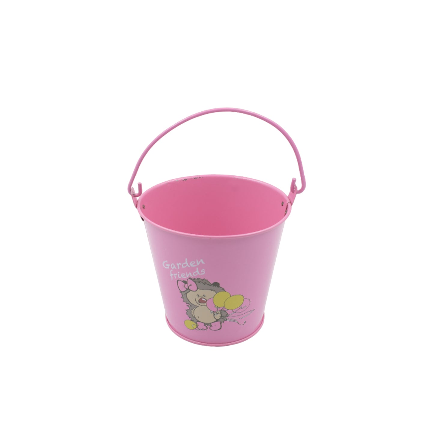 Small Metal Buckets With Handles Bucket Plant Kids Pot Plant Succulents Metal Flower Bucket Metal Candy Bucket Ice Bucket Bucket Metal Succulent Flower Pot Creativity (1 Pc)