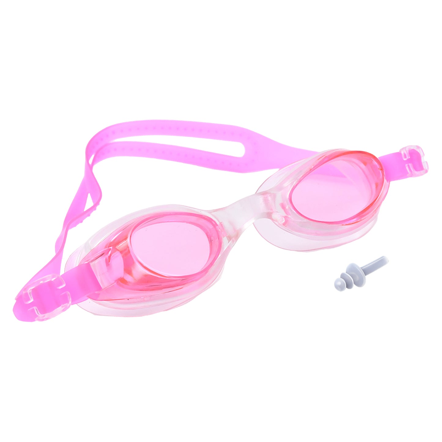 Swimming Goggles With Adjustable Clear Vision Anti-Fog Waterproof Swimming Goggles