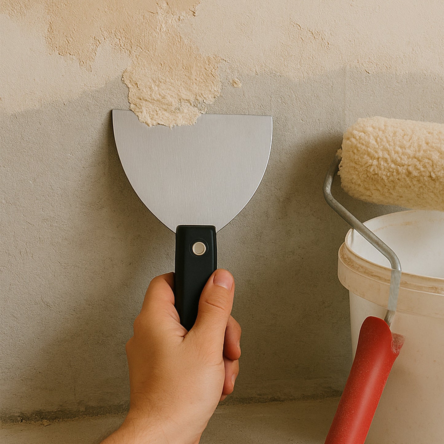 Paint Scraper Window Glass Filling Putty Knife (150 Mm 1 Pc)