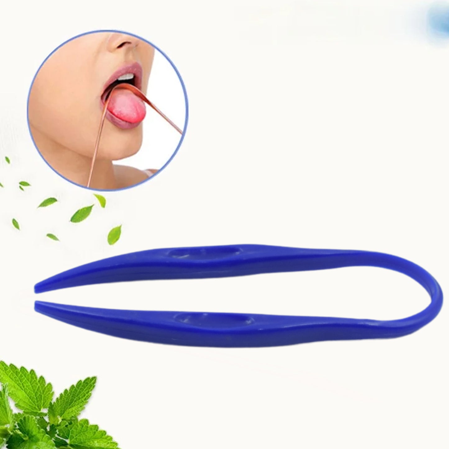 Plastic Tongue Cleaner For Kids Adults Tongue Scraper For Bad Breath Maintain Oral Hygiene For Daily Use For Fresh Breath Bacteria Removal Improved Taste Plastic With Handle Tongue Cleaner (1 Pc )