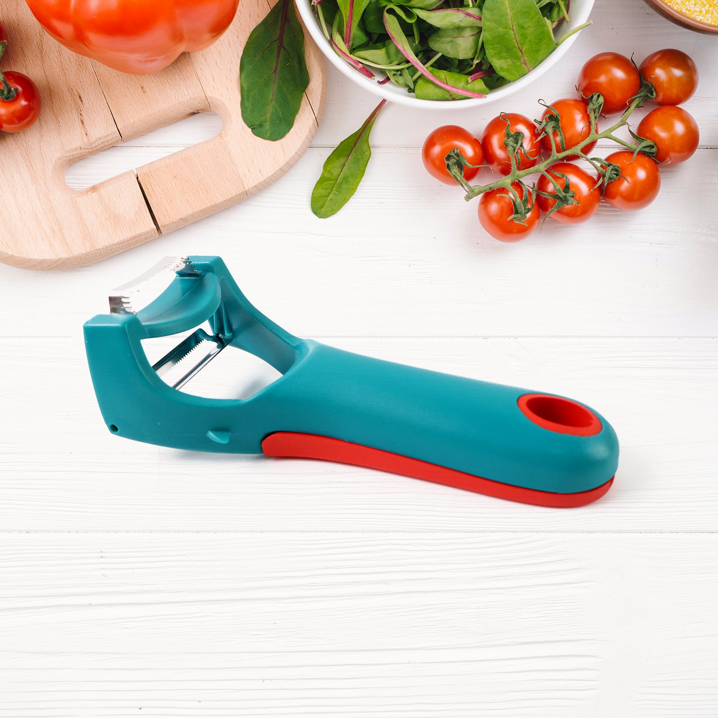 4-In-1 Multi-Functional Vegetable Fruit Peeler (1 Pc)