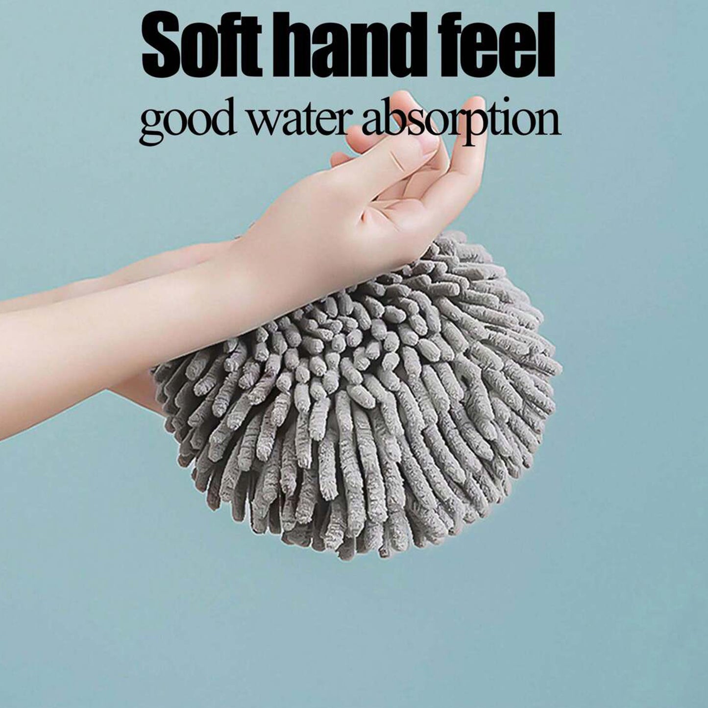 Super Soft Cute Hanging Hand Towel For Kitchen And Bathroom Ultra Absorbent Thick Coral Velvet Hand Towels With Hanging Loop Fast Drying Microfiber