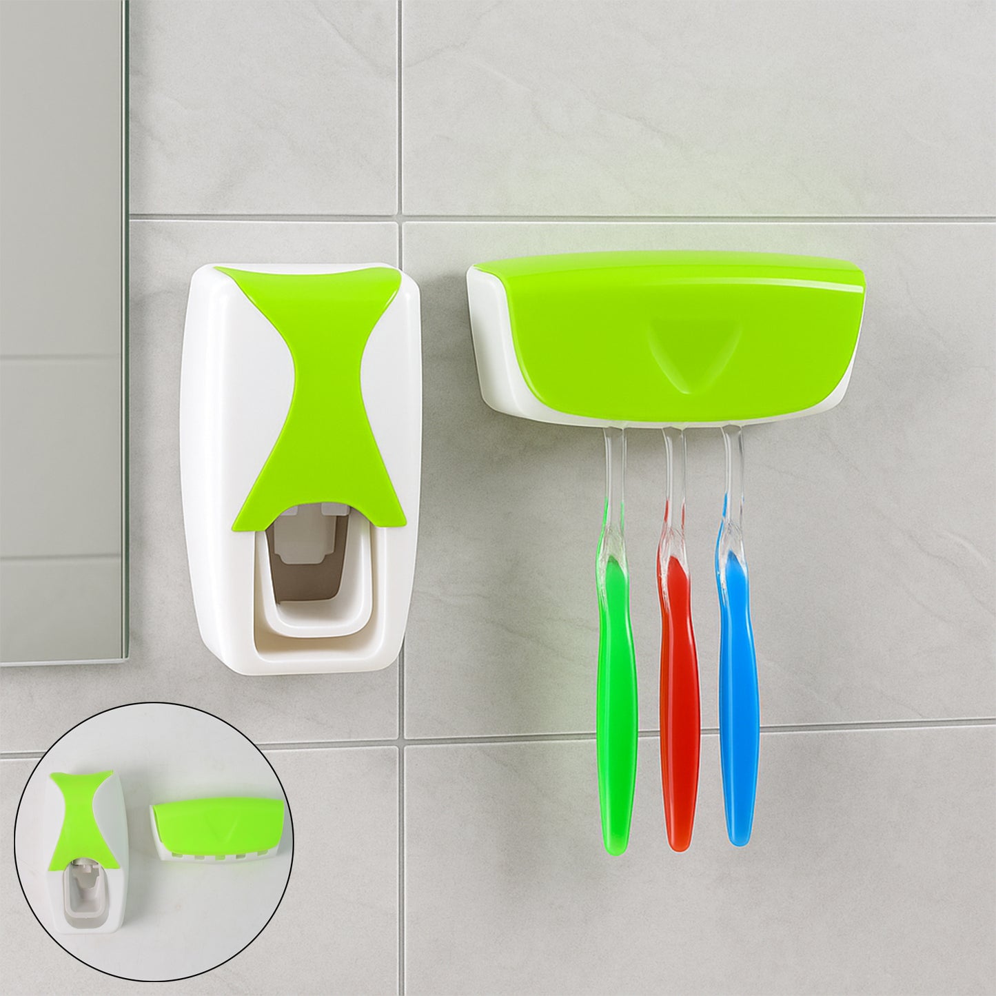 Toothpaste Dispenser Tooth Brush With Toothbrush