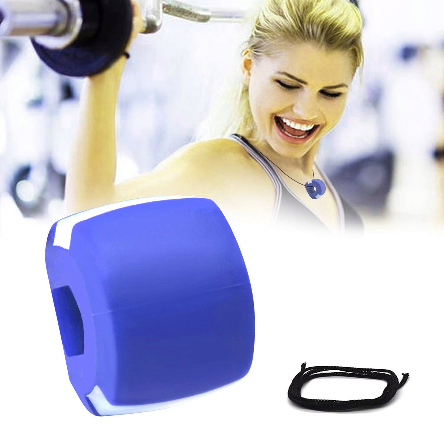 Set Of 6Pc Jawline Exerciser Tool Men Women Double Chin Reducer For Women And Men