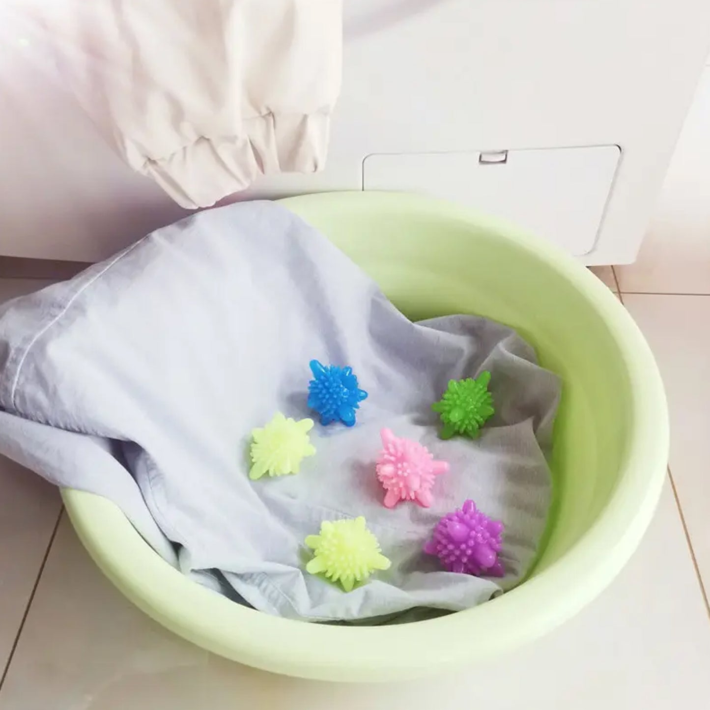 Soft Star Washing Machine Laundry Dryer Balls Laundry Ball For Household Cleaning Washing Machine Clothes Softener (10 Pcs Multi Color)