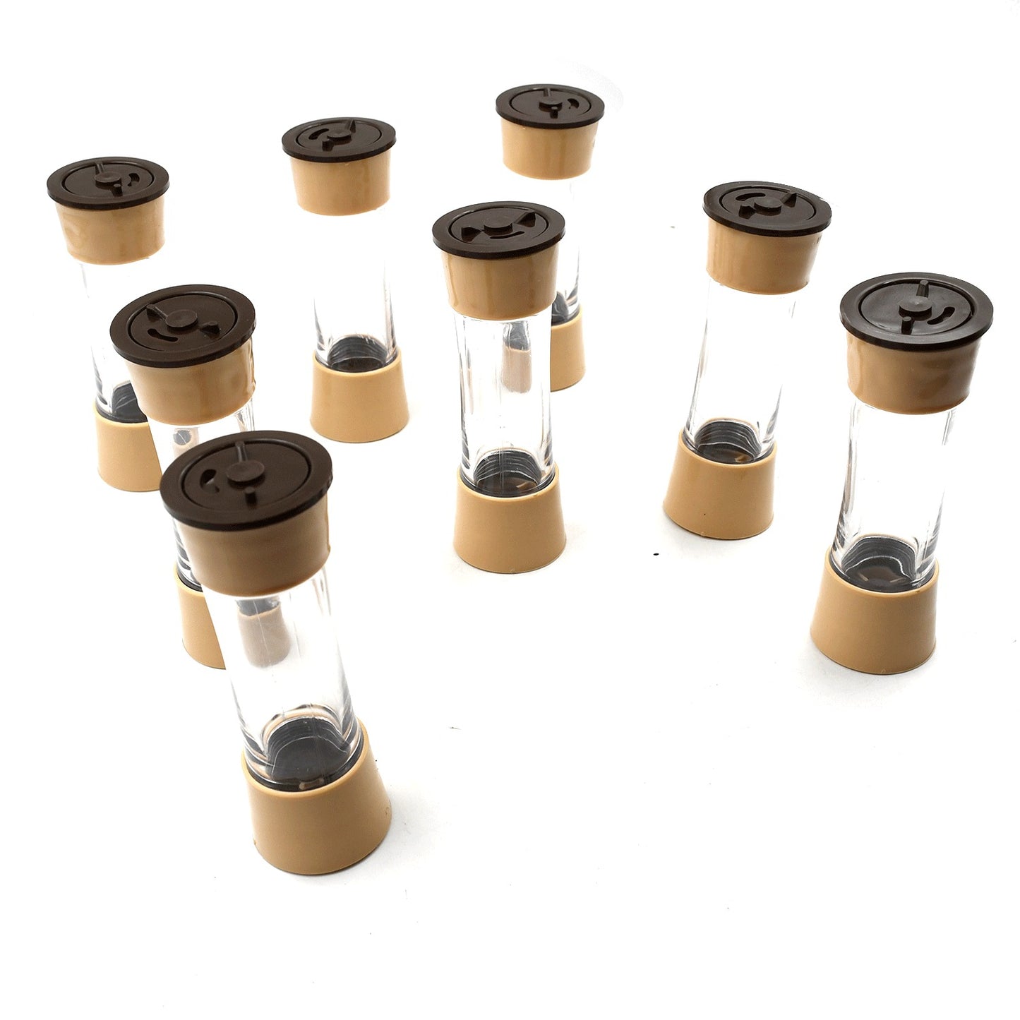 360 Revolving Spice Rack For Kitchen And Dining Table 8 Spice Jars With 120 Ml Condiment Set Herb Seasoning Organizer