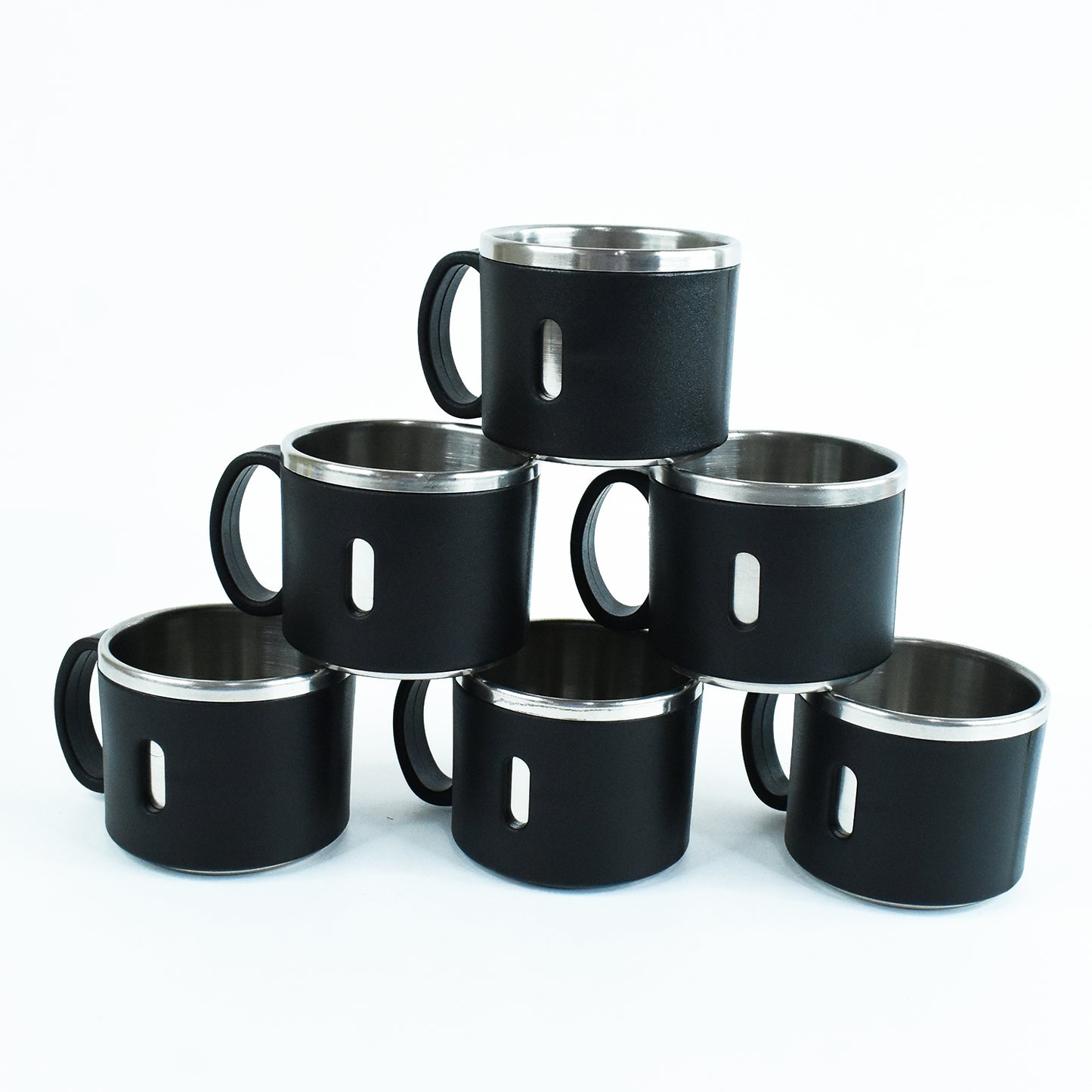 Apexstainless Steel Desk Mug (6 Pc)