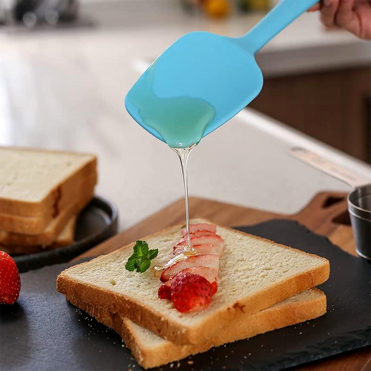 Silicone Spatula For Baking Cooking (1 Pc)