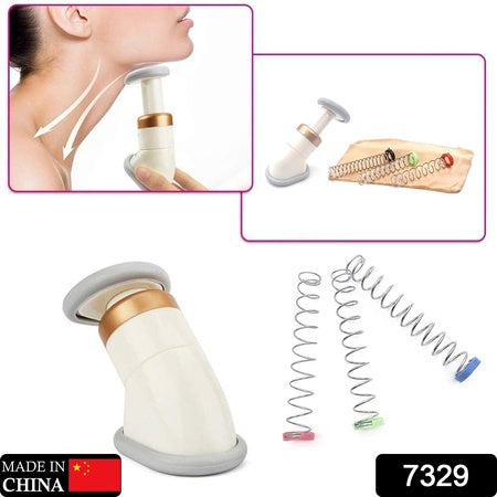 Massager For Men Women Double Chin Up Neckline Slimmer Machine And Jawline Exerciser Tool With Neck Slimming Rubber Chinfat Reducer Exerciser (1 Pc)