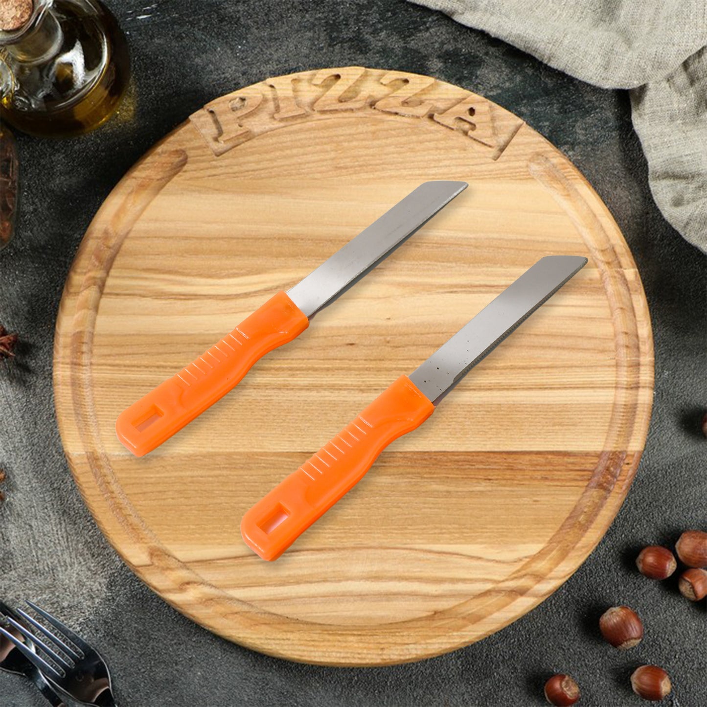 3In1 Multipurpose Stainless Steel Classic Kitchen Knife Set Of 3 For Fruits And Vegetable Chopping Cutting Peeling Kitchen Knife Vegetable Peeler Plain Knife