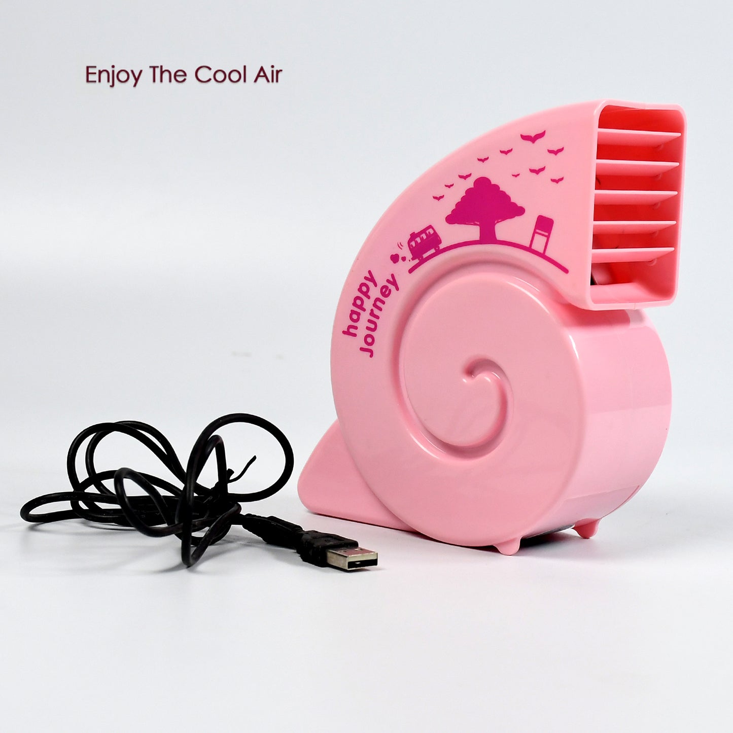 Cute Bright Color Desktop Office Usb Mini Fan Battery Usb Fans Usb Mini Fans (Battery Not Include)